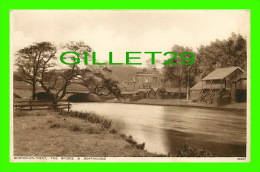 BURTON-ON-TRENT, UK - THE BRIDGE & BOATHOUSES - PHOTOCHROME CO LTD - WRITTEN - - Altri & Non Classificati