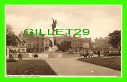 BURTON-ON-TRENT, UK - WAR MEMORIAL - ANIMATED - PHOTOCHROME CO LTD - - Sonstige & Ohne Zuordnung