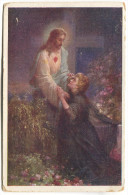 H. ZATZKA Pinx - Art Postcard, Jesus - Zatzka