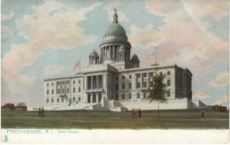 Providence Rhode Island, State Capitol Building, Tuck Series #1072, C1900s Vintage Postcard - Providence