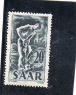 SARRE 1950 ** - Unused Stamps