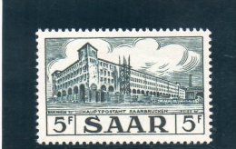 SARRE 1952-3 ** - Neufs