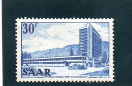 SARRE 1952-3 ** - Unused Stamps