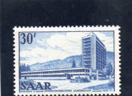 SARRE 1952-3 ** - Unused Stamps