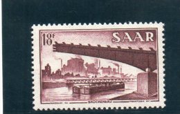 SARRE 1955 ** - Unused Stamps