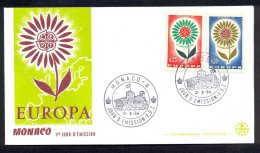 Monaco 1964 - FDC - Europa - Storia Postale