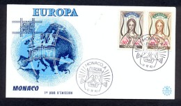 Monaco 1963 - FDC - Europa - Lettres & Documents