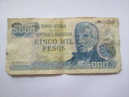 5000 CINCO MIL PESOS REPUBLICA ARGENTINA 13942630B - Argentinië