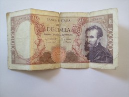 10.000 DIECIMILA LIRE MICHELANGELO 1962 - 078256 - 10000 Lire