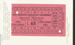 FERMO Ferrovie Adriatico Appenino Porto S. Giorgio Marche 1963 - Fermo