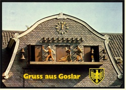 Gruß Aus Goslar  -  Glockenspiel Am Marktplatz  -  Ansichtskarte Ca.1975    (3618) - Goslar