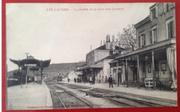 21 Cote D'Or LES LAUMES (Venarey-les-laumes) Le Buffet Et La Gare Des Laumes - Venarey Les Laumes