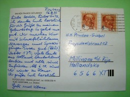 Slovakia 1995 Postcard "Piestany" To Holland - Bella Music Composer - Covers & Documents