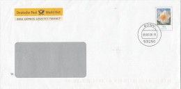 112FM- DAFFODIL FLOWER, COVER STATIONERY, ENTIER POSTAUX, 2006, GERMANY - Briefomslagen - Gebruikt