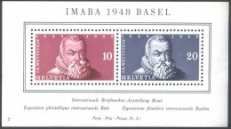 SWITZERLAND -SCHWEIZ - IMABA  BASEL - **MNH - 1948 - Postzegelboekjes