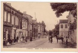 Lezat (09) - Place Du Commerce. Bon état, Non Circulé, Animée. - Lezat Sur Leze