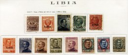 ITALIA - LIBYA - Soprast. REGNO   I Tipo - *MLH - 1912 - 15 - Libya