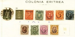ITALIA - ERITREA -  Re  UMBERTO  - *MLH/o - 1893 - Eritrée