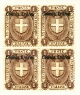 ITALIA - ERITREA -  Emblem  SAVOI  - 2x **MNH / 2x *MLH - 1899 - Eritrée