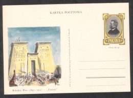 C01872 - Poland / Postal Stationery (1962) Boleslaw Prus (1847-1912) "Pharaoh"; Polish Novelist, Journalist, ... - Egyptologie