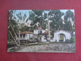 California> Santa Barbara   Hand Colored--- El Encanto Hotel   Ref 1494 - Santa Barbara