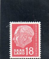 SARRE 1957 ** - Unused Stamps