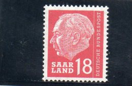 SARRE 1957 ** - Unused Stamps