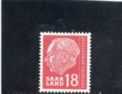 SARRE 1957 ** - Unused Stamps