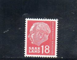 SARRE 1957 ** - Ongebruikt