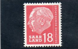 SARRE 1957 ** - Ongebruikt