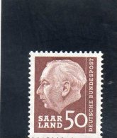 SARRE 1957 ** - Unused Stamps