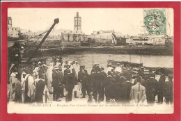 N°Y&T  28   CASABLANCA   Vers    RABAT    Le 15  JANVIER 1913  3 SCANS - Storia Postale