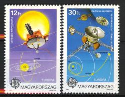 Europa CEPT 1991 HUNGARY Astronomy - Fine Set MNH - Unused Stamps