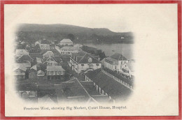 Sierra Leone - FREETOWN WEST - Big Market - Court House - Hospital - Sierra Leona