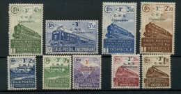 Locomotives  ZUG  TRAIN  Série Colis 191/199** Cote 190 Euros - Mint/Hinged