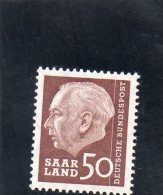 SARRE 1957 ** - Unused Stamps