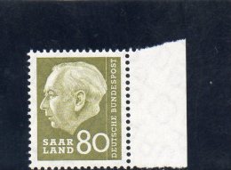 SARRE 1957 ** - Unused Stamps