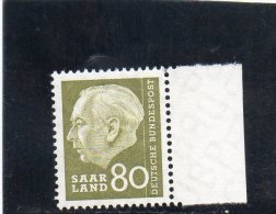 SARRE 1957 ** - Unused Stamps