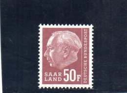 SARRE 1957 ** - Unused Stamps