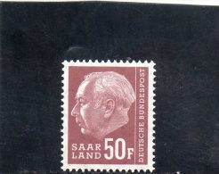 SARRE 1957 ** - Unused Stamps