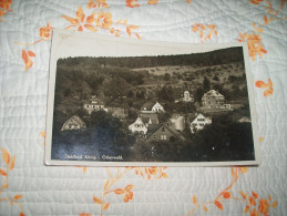 CARTE POSTALE CIRCULEE DE 1934. / STAHLBAD KONIG I. ODENWALD / ALLEMAGNE CACHET + TIMBRE. - Odenwald