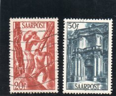 SARRE 1948 O - Used Stamps