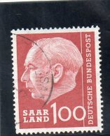 SARRE 1957 O - Used Stamps