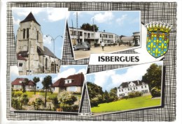 CPSM ISBERGUES (Pas De Calais) - 4 Vues - Isbergues