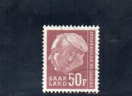 SARRE 1957 O - Oblitérés
