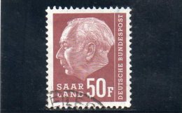 SARRE 1957 O - Used Stamps