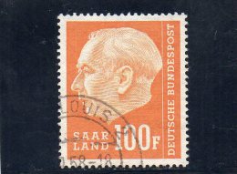 SARRE 1957 O - Used Stamps