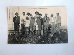 Carte Postale Ancienne : MAURITIUS : ILE MAURICE : Rabatteurs Indigènes - Maurice