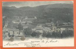 JAG-06 St.Cergues Vue Générale.  Précurseur.  Cachet 1902 - Saint-Cergue