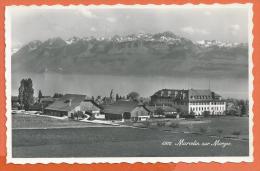 JAG-15  Marcelin Sur  Morges  Et La SAvoie.  Cachet 1950 - Morges